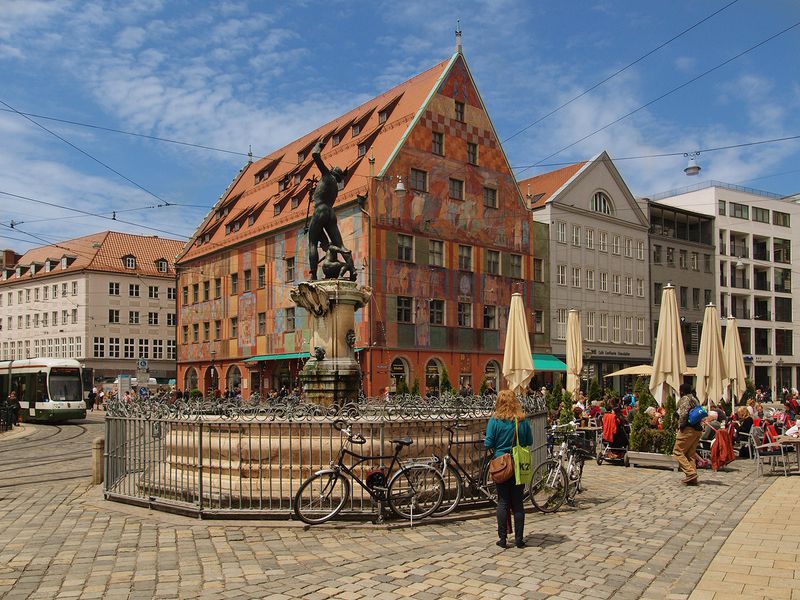 Аугсбург — финансовый центр Европы 16 века (9/14)