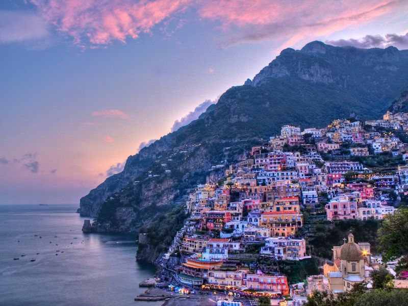 Необыкновенный Неаполь с воды (7/13)